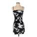 Daisy Street Casual Dress - Mini: Black Tie-dye Dresses - New - Women's Size X-Small