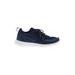 Nike Sneakers: Blue Print Shoes - Women's Size 8 - Almond Toe