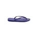 Havaianas Flip Flops: Purple Print Shoes - Women's Size 7 - Open Toe