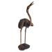 Design Toscano Grande Heron Low-head Bronze Garden Statue