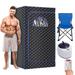 Home Sauna Steam Room Portable Steam Sauna for Home Personal Sauna - 39.37x32.28x67.72in