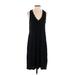 Banana Republic Casual Dress - Midi: Black Dresses - Women's Size Small