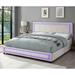 Upholstered Eastern King Size Platform Bed