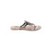 Jack Rogers Sandals: Silver Shoes - Women's Size 8 - Open Toe