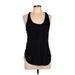 Lululemon Athletica Active Tank Top: Black Solid Activewear - Women's Size 10