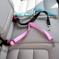 Ceinture de sécurité de voiture pour chat et chien laisse réglable SFP clip de voyage collier de