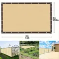 Filet d'ombrage beige pour jardin abri pour plantes protection solaire contre les UV serre