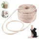 Corde de sisal pour griffoir de chat protecteur de meubles griffe de patte de macramé pieds de