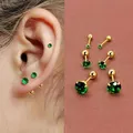 Boucles d'oreilles en acier inoxydable pour femmes petits clous d'oreille boucle d'oreille