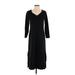 Fads Casual Dress - Sweater Dress: Black Dresses - Women's Size Small Petite