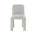 Orren Ellis Lynnelle Fabric Back Side Chair Wood/Upholstered/Fabric in Gray | 32 H x 20 W x 21 D in | Wayfair D9874058E1F343528309304DEAFDD701