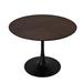 Ebern Designs Kahli 42.13" L x 42.13" W Dining Table Wood in Black/Brown | 29.53 H x 42.13 W x 42.13 D in | Wayfair