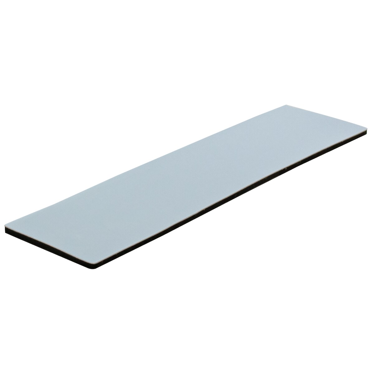 WAGNER PTFE Gleiter 4tlg.- 24 x 100 x 1,5 mm, Spezialkunststoff, selbstklebend, grau, als Gleitpad, robust - 16121199 Image