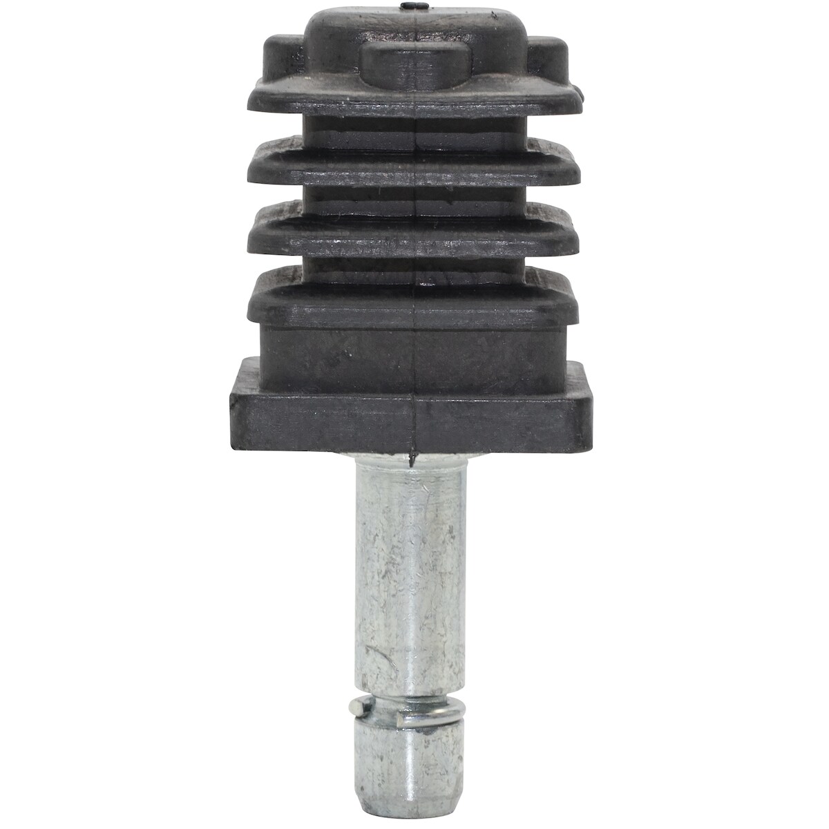 WAGNER Stift + Vierkanthülse 2tlg. - 22/25/Ø 8 mm x 25/26/55 mm, für Möbelrolle/Möbelgleiter Aufnahme 8 mm - 11008599 Image