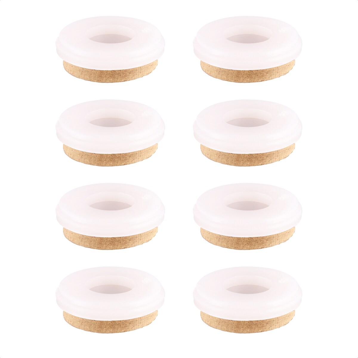 WAGNER QuickClick® Filzgleiter Spezial SYNO - 8er-Set Ersatzgleiter Ø 25 mm - für Basis Ø 17 mm - DE Ware - 15784300 Image