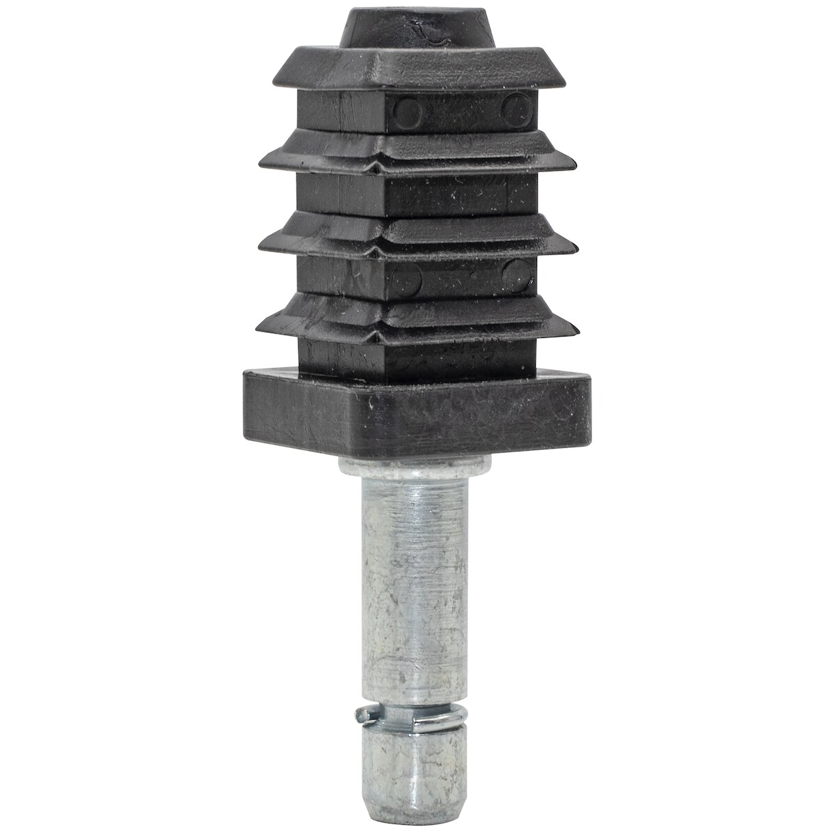 WAGNER Stift + Vierkanthülse 2tlg. - 17/20/Ø 8 mm x 33/26/65 mm, für Möbelrolle/Möbelgleiter Aufnahme 8 mm - 11008499 Image