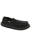 Sanuk Men's Donny Slip-On - 13 Black Slip On Medium