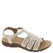 Easy Spirit Luisa - Womens 9 Bone Sandal Medium