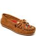 Minnetonka Thunderbird Animikii - Womens 7.5 Brown Slip On Medium