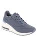 Skechers Street Million Air-Higher Lifted - Womens 10 Grey Sneaker Medium