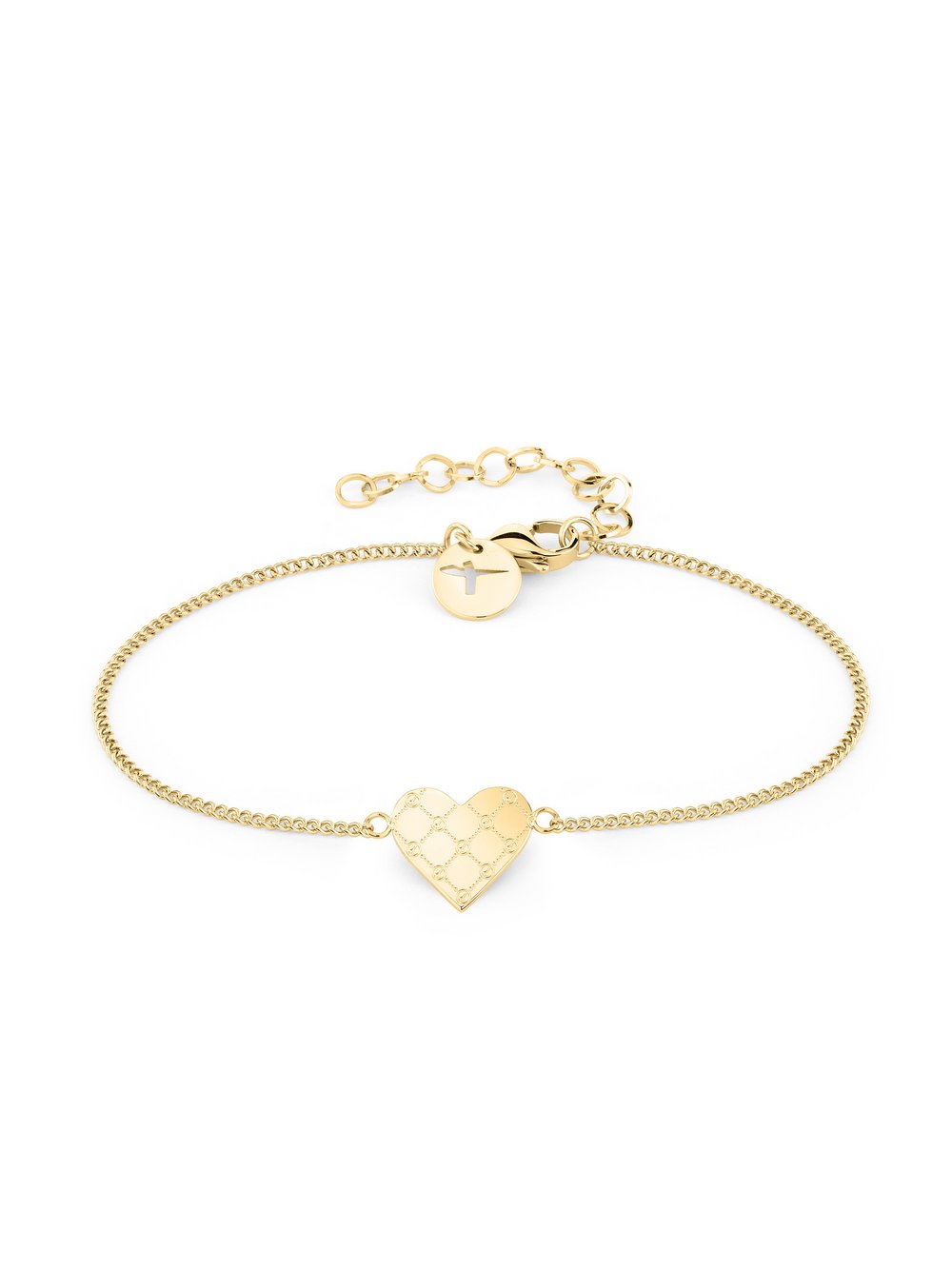 Tamaris Armschmuck The T-Pattern Heart Damen gold, ONE SIZE Image