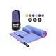 Lightweight Microfibre Towel Set In 2 Options And 10 Colours - Blue | Wowcher