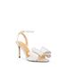 Le Cadeau Double Bow Ankle Strap Sandal