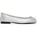 Silver Joey Ballerina Flats