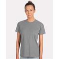 Next Level 6600 Women's CVC Relaxed T-Shirt in Dark Heather Grey size 3XL | 60/40 cotton/polyester