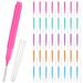 100 Pieces Interdental Brush Toothpicks Tooth Flossing Head Oral Dental Hygiene Brush Braces Brush Teeth Cleaner Dental Floss Stick Tooth Cleaning Tool