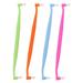 Double-ended Dual-purpose Brush 4 Pcs Interdental Toothbrush Tapered Tuft Pet Pp