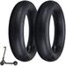 Chok 8-1/2 x 2 Scooter Replacement Inner Tubes (2-Pack) For Xiaomi M365 Pocket Bikes Gas Scooters Mini Choppers Electric Scooters Mini Bikes Razor X-Treme Bladez Mobility Scooters