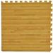 PowerSellerUSA 1.2 mm Thick Wood Grain Interlocking Floor Tiles Mat 24x24 inch Pine Printed EVA Foam Puzzle Floor Anti-Fatigue Flooring for Home Gym Exercise Room Garage 4-Piece Pine