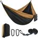 1-2 Person Color Matching Portable Outdoor Camping Hammock With Nylon High Strength Parachute Fabric Hanging Bed 270*140cm