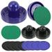 1 Set of Household Air Hockey Pushers Hockey Goal Handles Paddles Funny Tabletop Air Hockey Pucks