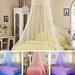 Dream Lifestyle Mosquito Net Dome Princess Bed Canopy Netting Mosquito Net Round Lace Dome for Girls Beds Hanging Bed Canopy Mosquito Net