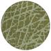 Addison Rugs Chantille ACN501 Olive 8 x 8 Indoor Outdoor Area Rug Easy Clean Machine Washable Non Shedding Bedroom Living Room Dining Room Kitchen Patio Rug