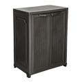 Inval Corsa Medium 2-Door Garage Storage Cabinet in Espresso