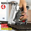 1pc 3 In 1 4 In 1 Heavy-duty Stapler For DIY Home Decor Furniture Wood Frame Stapler Multi-tool Hand Nail Gun Nail Gun Bandage Pliers Four-piece Set Art Supplies Outdoor Camping Industrial Tools