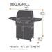 Outdoor BBQ Grill Cover 2-6 Burner UV Waterproof Gas Charcoal Barbecue Protector