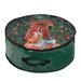 solacol Christmas Wreath Storage Bag - Garland Holiday Container With Clear Window - Tear Proof Fabric