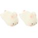 2pcs Bunny Squeeze Toys Squeeze Bunny Rabbit Toy Bunny Stretchy Toy Easter Stuffer