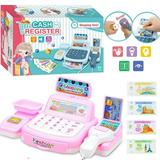 TRARIND Learning Resources Pretend & Play Calculator Cash Register Ages 3+ Develops Early Math Skills Play Cash Register for Kids Toy Cash Register Play Money Toy for Kids Christmas Birthday Gifts