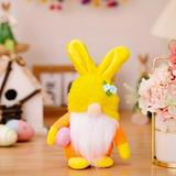 Riforla Easter Decorations Easter Bunny Doll Ornaments Plush Ornaments Holiday A One Size