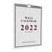 Small Wall Calendar Note Pads Pocket Calendars 2021- 2022 Office 365 2024 Notepad Wired Paper