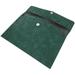 A4 Leather Document Storage Bag Briefcase (green) Pouch File Portable Folder Holder Faux