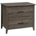 Summit Station 2-Drawer Lateral File Cabinet In Pebble Pine Pebble Pine Finish