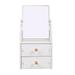 Dresser Desktop Organizer Vanity Mirror Dressing Table White Pvc Wood Plastic Board