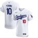 Michael Young Men's Nike White Los Angeles Dodgers Home Elite Pick-A-Player Retired Roster Jersey
