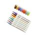 School Supplies Marker Pen For Highlight 2024 New 8Pcs Double Line Self-outline Marker Pen Set Glitter Gel Markers Colorful Markers Art Pens For Drawing Office Supplies Clearance